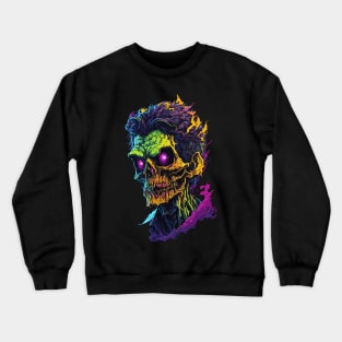 Halloween Horror Zombie Crewneck Sweatshirt
